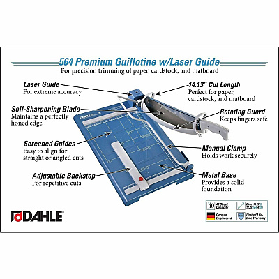 Dahle 564 Premium Guillotine Trimmer