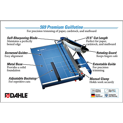 Dahle 569 Premium Guillotine Trimmer