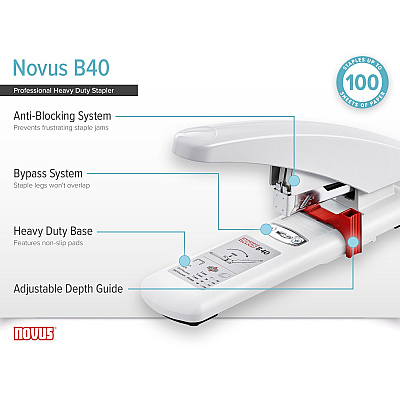 Novus B40 Heavy Duty Stapler (0230056)