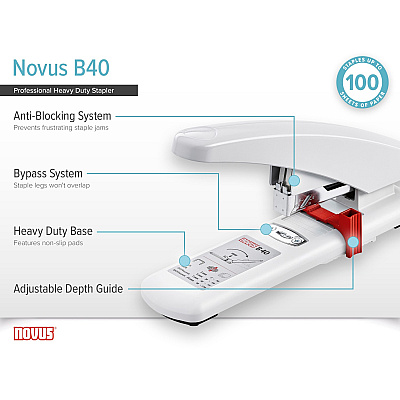 Novus B40 Heavy Duty Stapler (0230056)