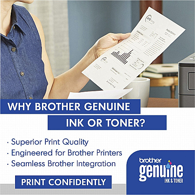 Brother Genuine TN660 High Yield Black Toner Cartridge