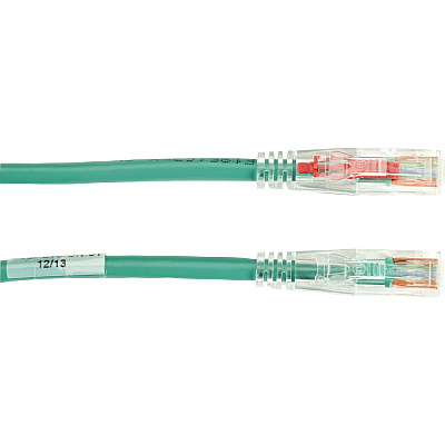Black Box Cat5e 350-mhz Locking Snagless Stranded Ethernet Patch Cable-unshielded(utp), Cm Pvc (rj45 M/m), Green, 20-ft. (6.0-m) (C5EPC70GN20)