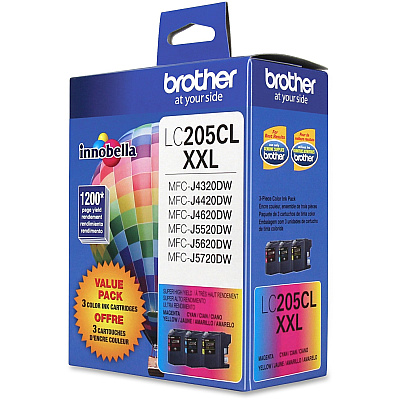 Brother Genuine Innobella LC2053PKS Super High Yield Ink Cartridges