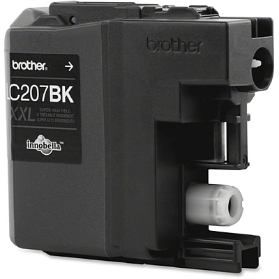 Brother Genuine LC207BK Super High Yield Black Ink Cartridge