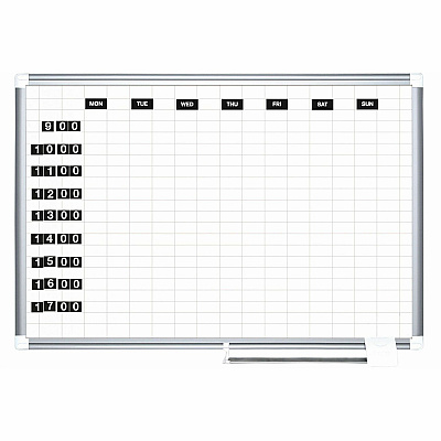 MasterVision Magnetic Weekday Calendar Characters (BVCFM1007)