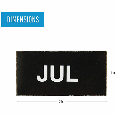 MasterVision Magnetic Monthly Calendar Characters (BVCFM1108)