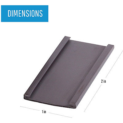 MasterVision 2"x1" Magnetic Data Cards (BVCFM1310)