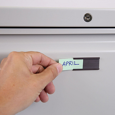 MasterVision 2"x1" Magnetic Data Cards (BVCFM1310)