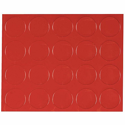 MasterVision Magnetic Color Coding Dots (BVCFM1604)