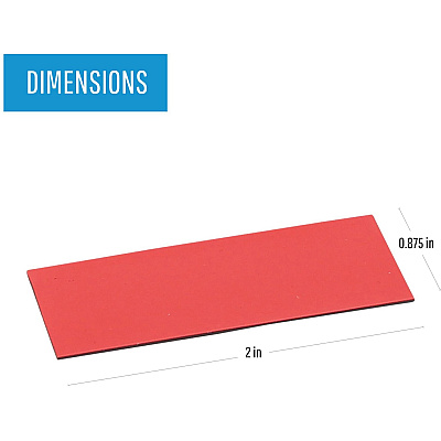 MasterVision 2" Magnetic Dry Erase Strips (BVCFM2404)