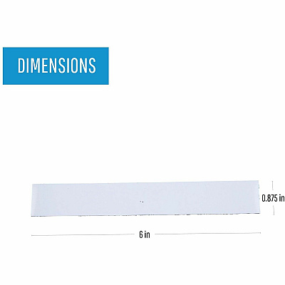MasterVision 6" Magnetic Dry Erase Strips (BVCFM2518)