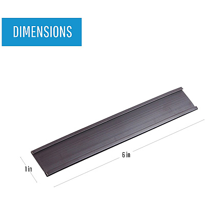 MasterVision Black Magnetic Data Cards (BVCFM2632)