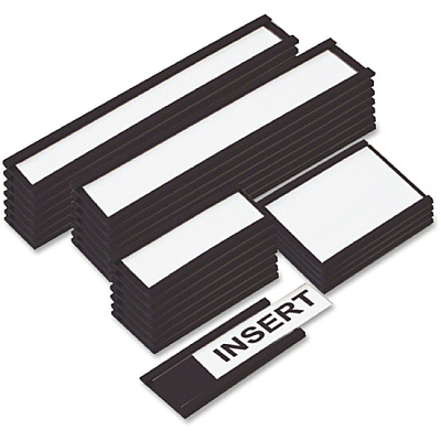 MasterVision Black Magnetic Data Cards (BVCFM2632)