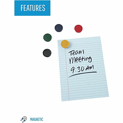 MasterVision Planning Board Super Magnets (BVCIM140909)