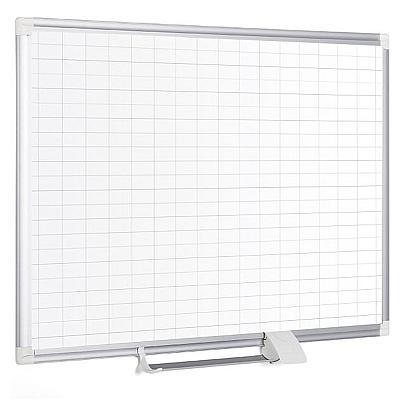 MasterVision 2" Grid Magnetic Gold Ultra Board Kit (BVCMA0592830A)