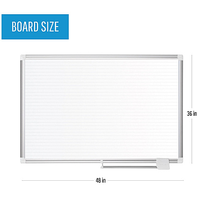 MasterVision Magnetic Gold Ultra Dry Erase Board (BVCMA0594830)