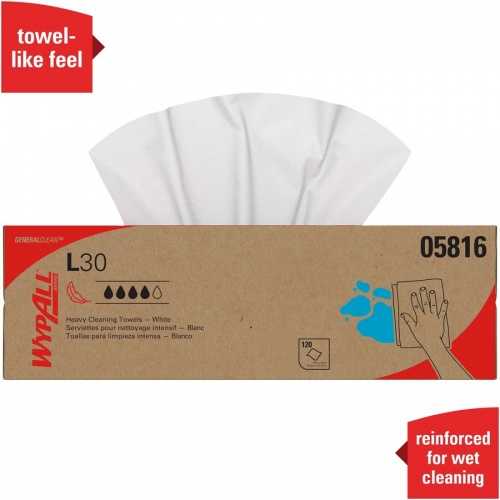 Wypall General Clean L30 Heavy Cleaning Towels (05816)