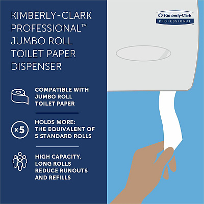 Kimberly-Clark Professional Jumbo Roll Toilet Paper Dispenser (KCC09507)
