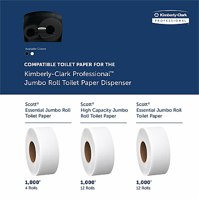 Kimberly-Clark Professional Jumbo Roll Toilet Paper Dispenser (KCC09507)