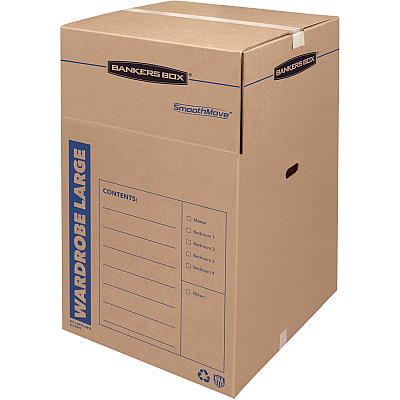 Fellowes SmoothMove Wardrobe Box, Large (FEL7711001)