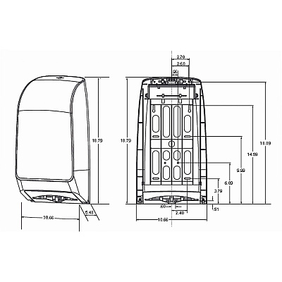 Scott Scott Scottfold Folded Towel Dispenser (39711)