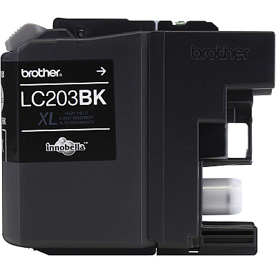 Brother Genuine Innobella LC203BK High Yield Black Ink Cartridge