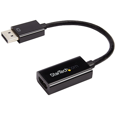 StarTech Displayport To Hdmi 4k Audio/video Converter Displayport 1.2 To Hdmi Active Ad (DP2HD4KS)