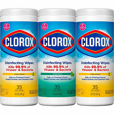 Clorox Disinfecting Cleaning Wipes Value Pack (CLO30112CT)