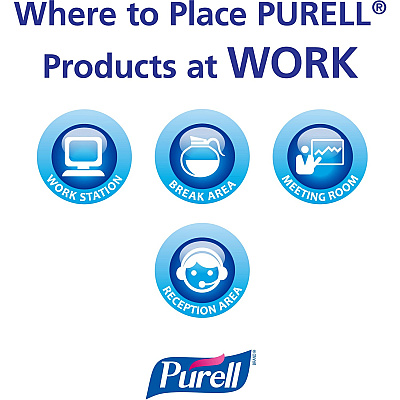 PURELL Hand Sanitizer Gel (GOJ363912CT)