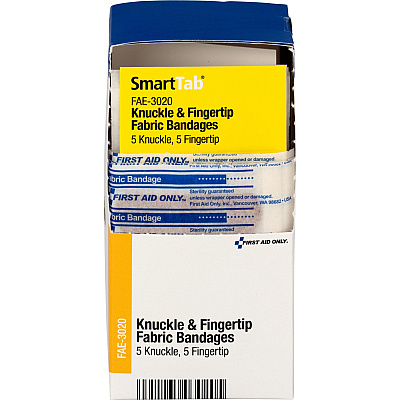 First Aid Only Knuckle/Fingertip Fabric Bandages (FAOFAE3020)