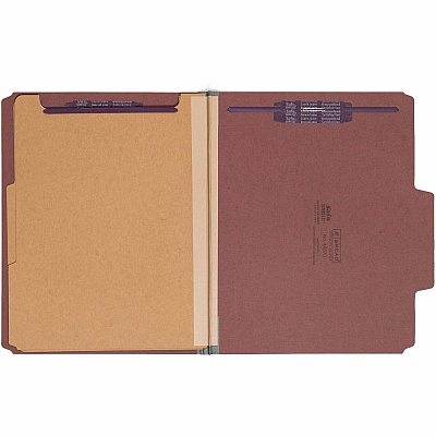 Smead SuperTab 2/5 Tab Cut Letter Recycled Classification Folder (SMD14070)