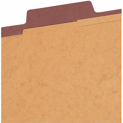 Smead SuperTab 2/5 Tab Cut Letter Recycled Classification Folder (SMD14070)