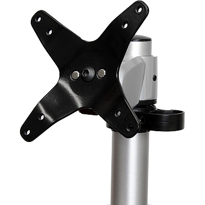 StarTech Single Monitor Desk Mount - Height Adjustable Monitor Arm - Up To 34in (30.9lb/14kg) Vesa Mount Monitors Steel Desk Clamp Grommet Monitor Mount (ARMPIVOT)