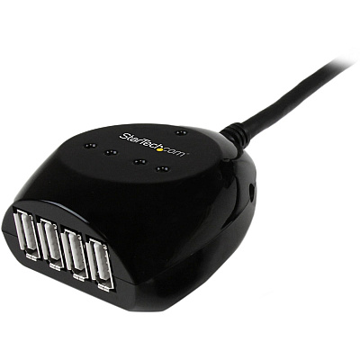 StarTech 15m Usb 2.0 Active Cable With 4 Port Hub (USB2EXT4P15M)