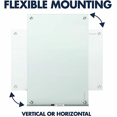 Quartet Infinity Glass Dry-Erase Whiteboard (QRTG2418F)