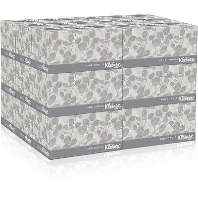 Kleenex Hand Towels with Premium Absorbency Pockets in a Pop-Up Box (KCC01701CT)