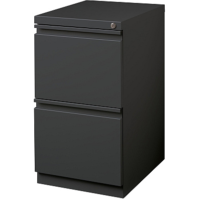 Lorell 20" File/File Mobile File Cabinet with Full-Width Pull (LLR66910)
