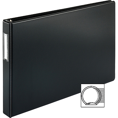 Business Source Tabloid-size Round Ring Reference Binder (BSN44100)