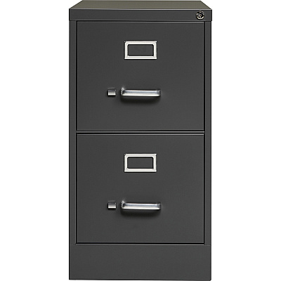 Lorell Fortress Series 26-1/2" Commercial-Grade Vertical File Cabinet (LLR66911)