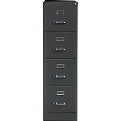 Lorell Fortress Series 26-1/2" Commercial-Grade Vertical File Cabinet (LLR66912)