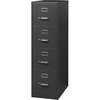 Lorell Fortress Series 26-1/2" Commercial-Grade Vertical File Cabinet (LLR66912)