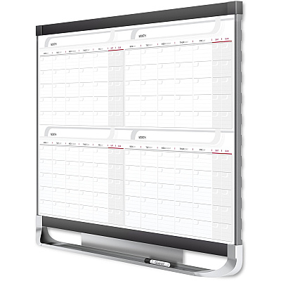 Quartet Prestige 2 Magnetic Calendar Total Erase Whiteboard (QRT4MCP43P2)