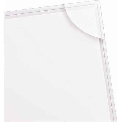 Avery Corner Lock Plastic Sleeves, Clear, Pack of 4 (AVE72269)