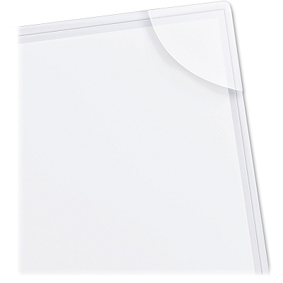 Avery Corner Lock Plastic Sleeves, Clear, Pack of 4 (AVE72269)