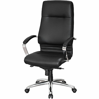 Lorell Executive High-back Chair with Fixed Arms (LLR66922)
