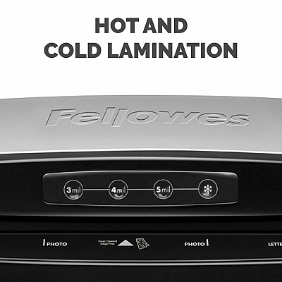 Fellowes Saturn 3i 125 Thermal Laminator Machine for Home or Office with Pouch Starter Kit, 12.5 inch, Fast Warm-Up, Jam-Free Design (57366061) (FEL5736601)
