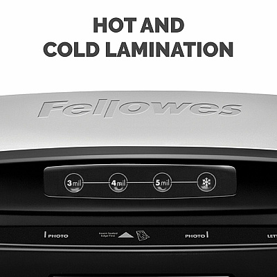 Fellowes Saturn 3i 95 Thermal Laminator Machine for Home or Office with Pouch Starter Kit, 9.5 inch, Fast Warm-Up, Jam-Free Design (FEL5735801)