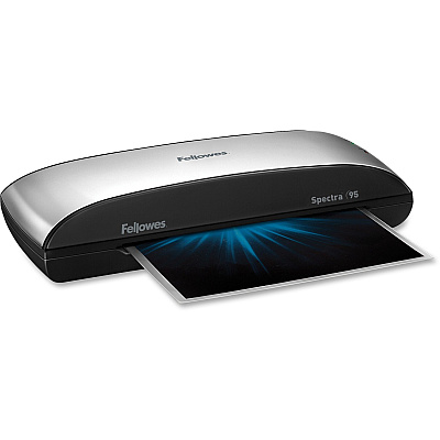 Fellowes Spectra 95 Thermal Laminator for Home or Home Office Use with 10 Pouch Starter Kit (5738201)