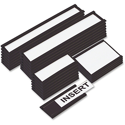 MasterVision Black Magnetic Data Cards (BVCFM2630)