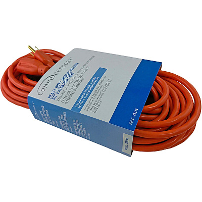 Compucessory Heavy-duty Indoor/Outdoor Extension Cord (CCS25149)